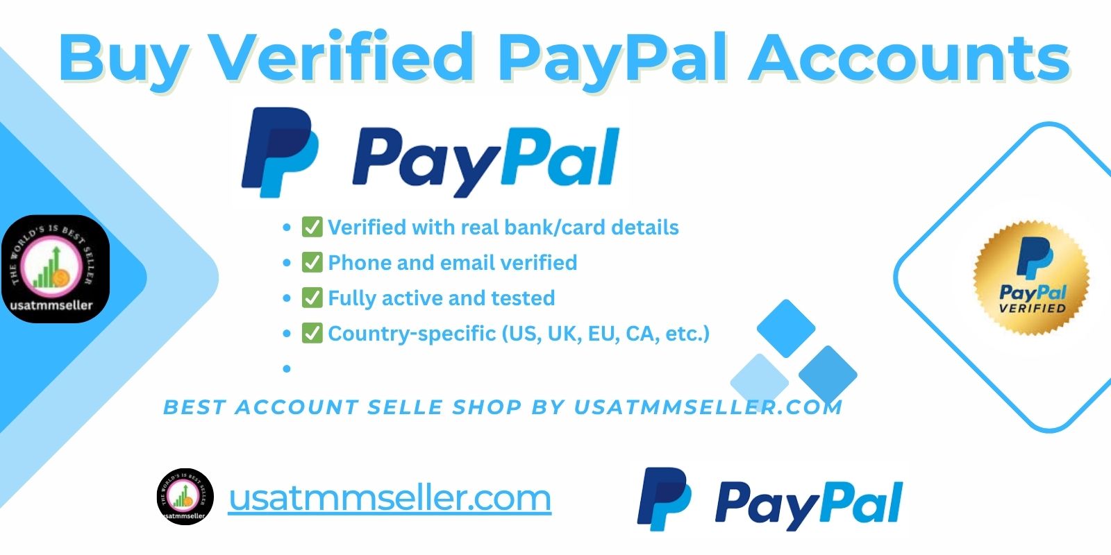 Buy verified PayPal account
